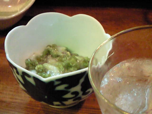 手作りのたこわさ