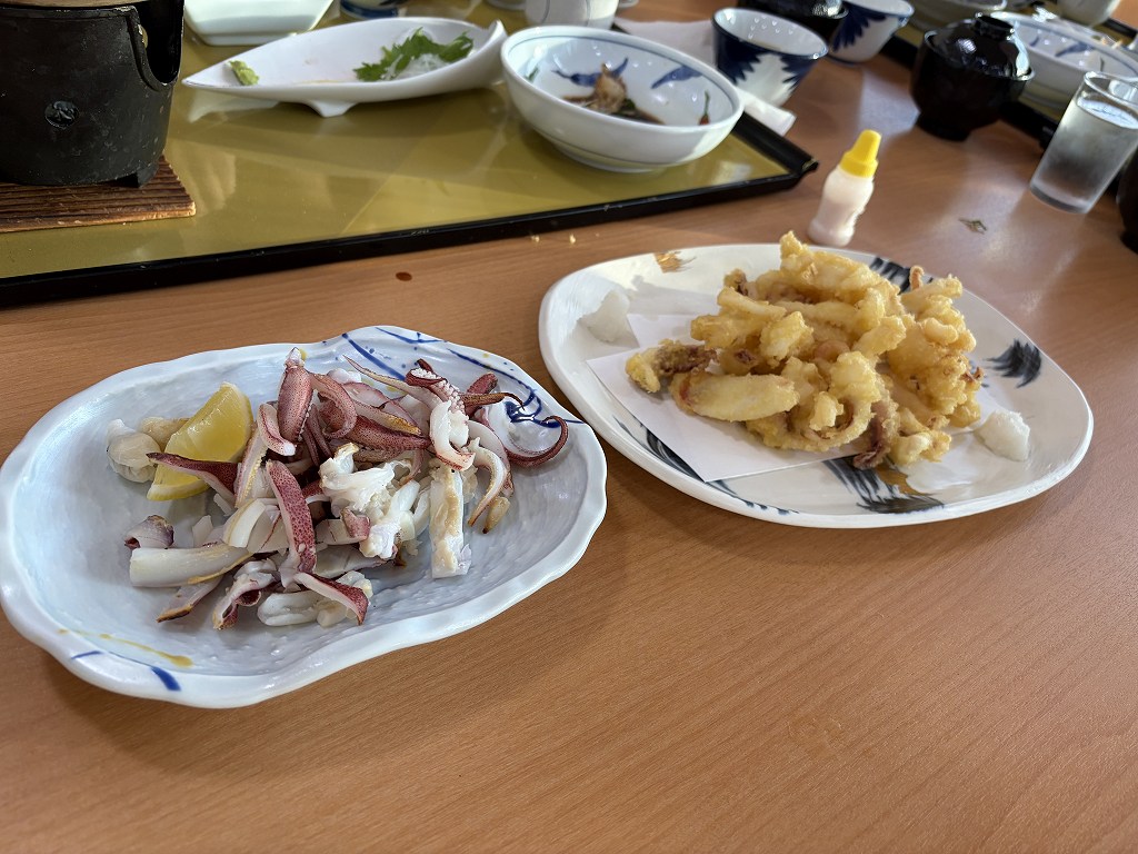 刺身を食した残りで、天ぷらか焼くか選べたので、天ぷら3:焼くの2にしました。 | 家族旅行 | ただいまMスタ付近で勤務中 | ネットプロンプト(NetPrompt)